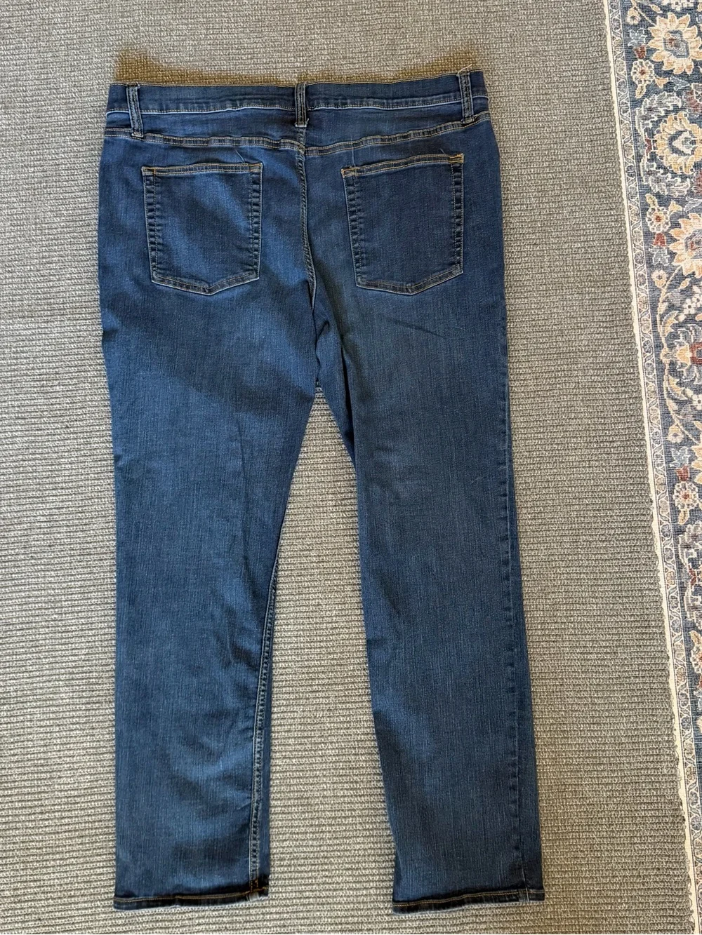 Goodfellow & Co Navy Slim Straight Jeans 38x32